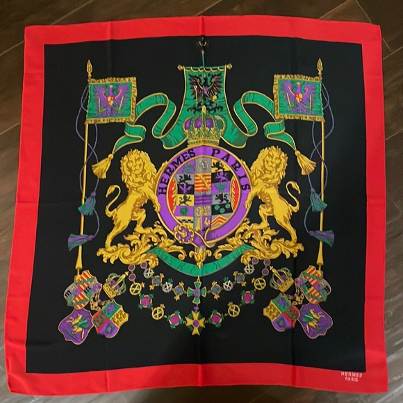 Hermes Paris silk scarf - Picture 2 of 5